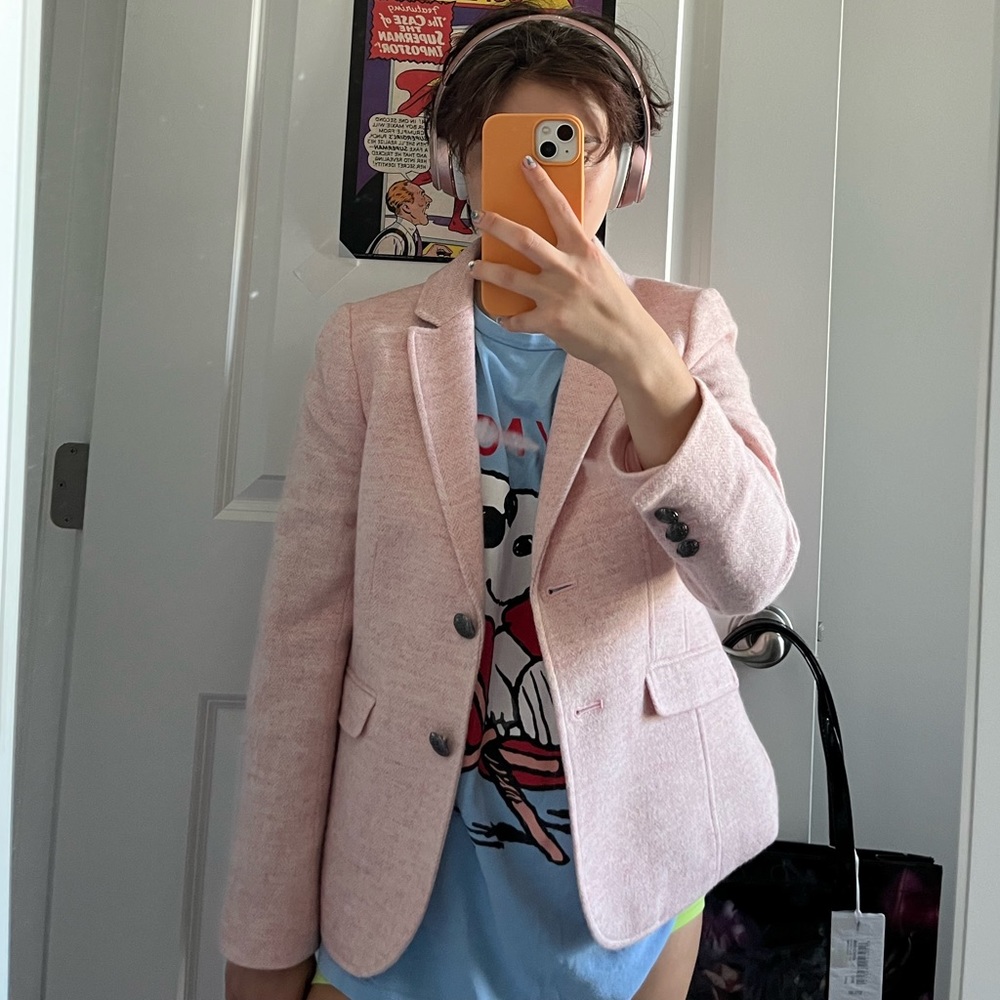 Talbots blazer pink